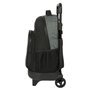 Cartable à roulettes BlackFit8 Old school Noir Gris 33 x 45 x 22 cm