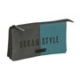 Fourre-tout Safta Urban style Bleu Gris 22 x 12 x 3 cm