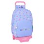 Cartable à roulettes Benetton Lila Lila 30 x 46 x 14 cm