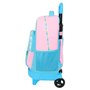 Cartable à roulettes Benetton Unique Rose Turquoise 33 x 45 x 22 cm