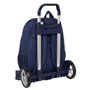 Cartable à roulettes Benetton Flag Blue marine 32 x 44 x 16 cm