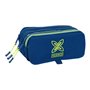 Trousse Fourre-Tout Triple Munich North Blue marine 21,5 x 10 x 8 cm