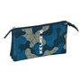 Trousse Fourre-Tout Triple Kelme Epic Blue marine 22 x 12 x 3 cm