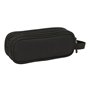 Trousse Fourre-Tout Double Kappa Dark Noir 21 x 8 x 6 cm