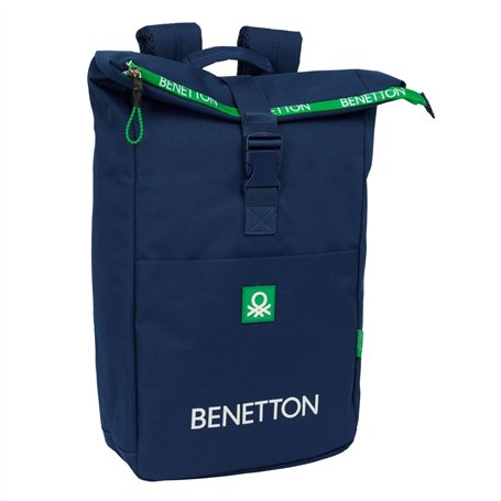 Sacoche pour Portable Benetton Green Blue marine 28 x 42 x 13 cm