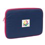 Housse d'ordinateur portable Benetton Cherry Cerise Blue marine 15,6'' 39,5 x 27,5 x 3,5 cm