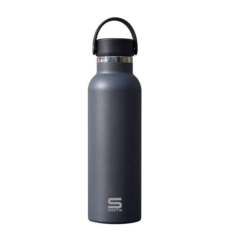 Bouteille Thermique Safta Antracita Anthracite Silicone Acier inoxydable