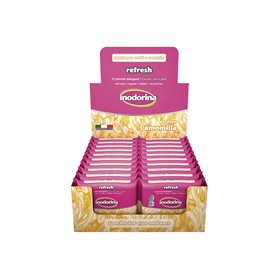 Lingettes humides pour animaux domestiques Inodorina Refresh 24 Unités