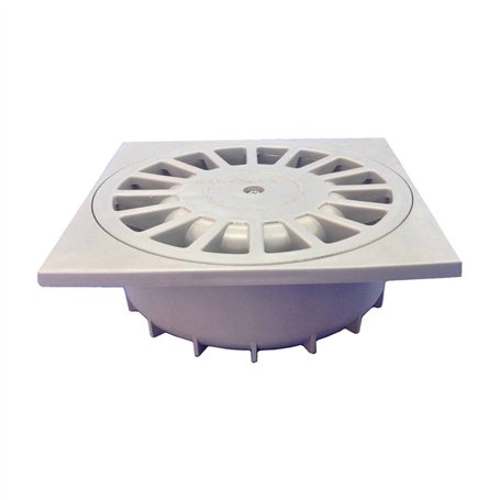 Évier Tecnoagua T-88 PVC 10,5 x 10,5 x 4,4 cm Ø 4 cm Vertical