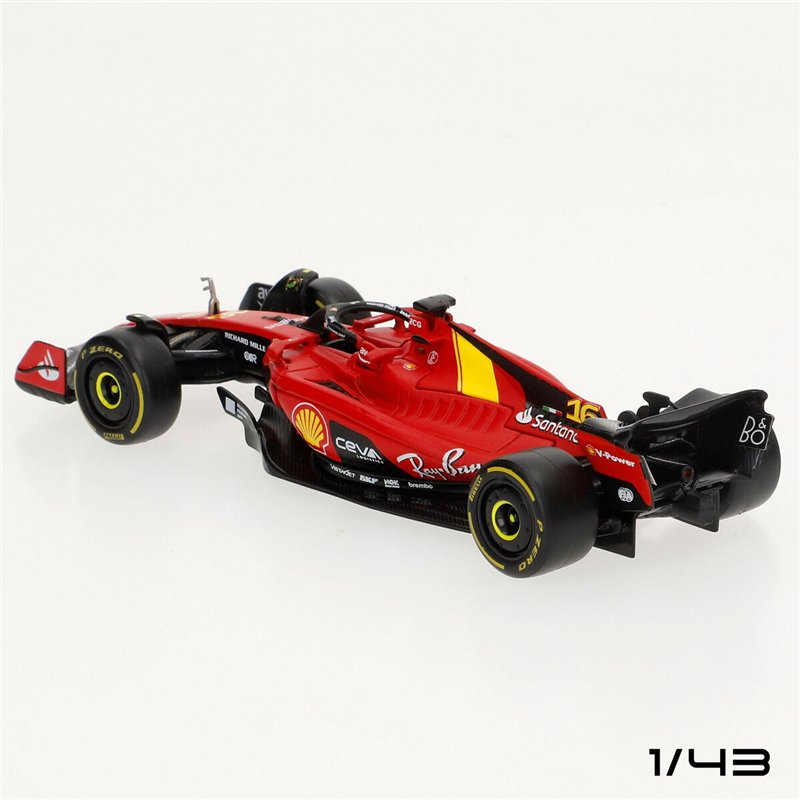 Image secondaire de la Voiture Bburago Ferrari F1 SF23 1:43 2 Pièces