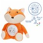 Peluche Projecteur LED Colorbaby Tissu Peluche Plastique 25 x 27 x 13 cm (4 Unités)