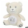 Peluche Projecteur LED Colorbaby Tissu Peluche Plastique 20 x 25 x 12 cm (4 Unités)