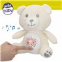 Peluche Projecteur LED Colorbaby Tissu Peluche Plastique 20 x 25 x 12 cm (4 Unités)