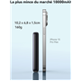 Powerbank Pocket Pro Slim 10000mAh Noir Iniu
