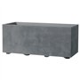 Jardiniere Muret - DEROMA - Millennium R - Ashgrey - A réserve d'eau - 59 cm