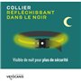 Collier répulsif anti-tiques et puces - VETOCANIS - Noir Reflechissant pour Chat