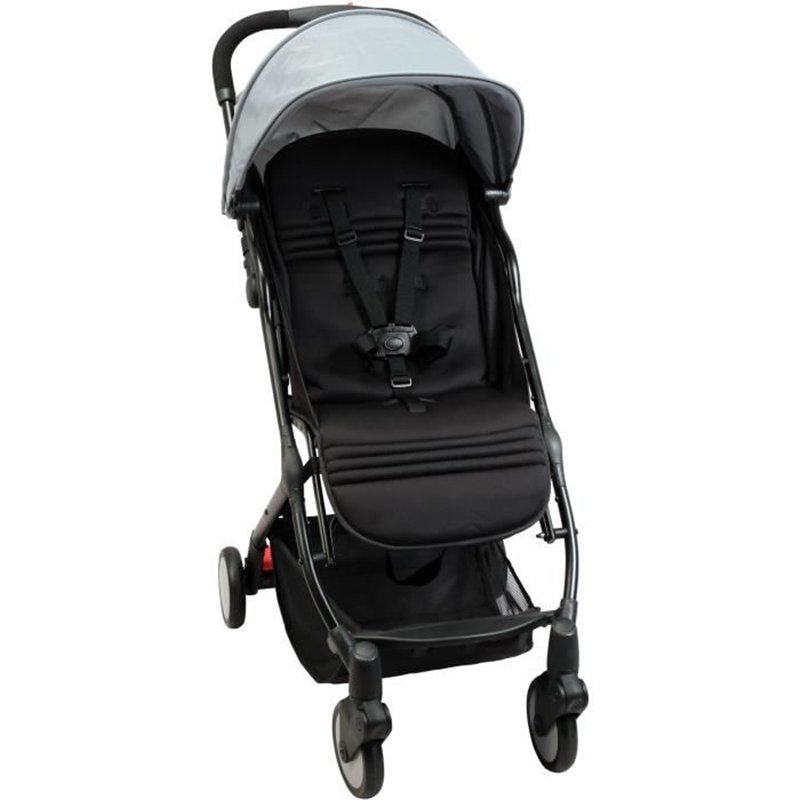 Image secondaire de BAMBISOL - Poussette compacte - YUKO - 0 a 36 mois (max 15 kg) - Sangle de portage - 4 roues - Noir