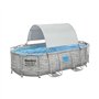 BESTWAY - Auvent pour piscine ovale et rectangulaire