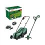 Bosch Pack 18V Tondeuse EasyMower + EasyGrassCut + x1 Batterie 4,0 Ah et Chargeur