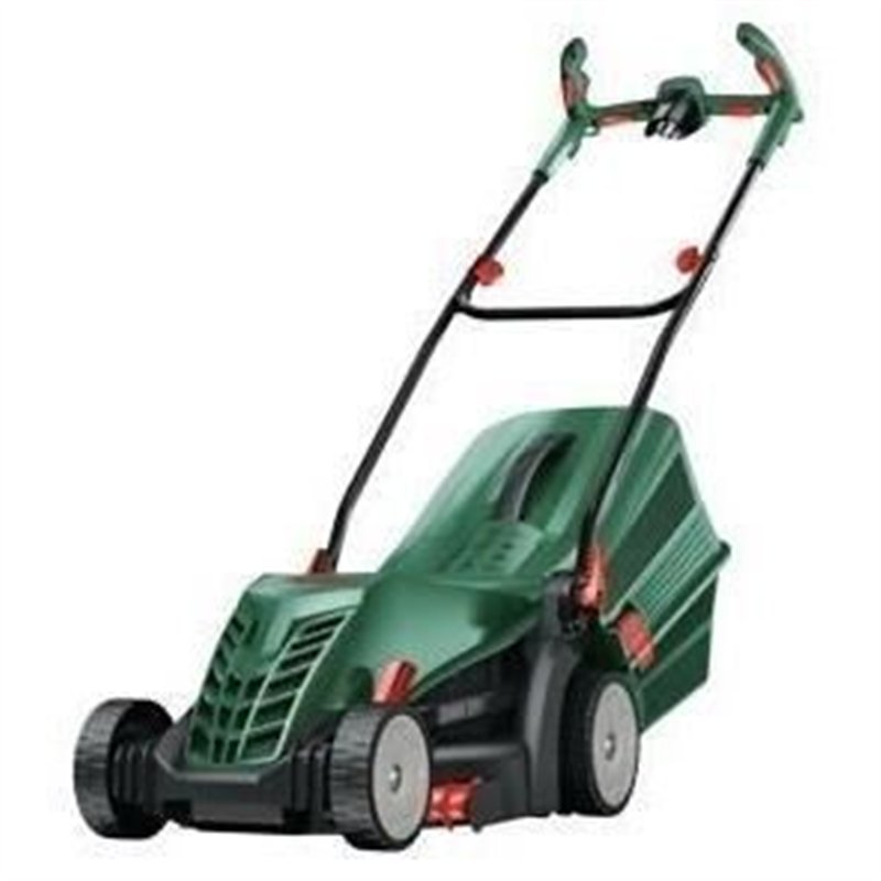 Bosch Tondeuse UniversalRotak 34V-26 (1 300 W, largeur de coupe : 34 cm, bac de ramassage 40 litres)