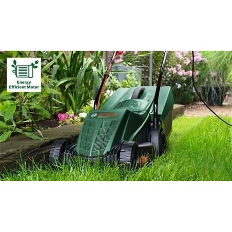 Image secondaire de Bosch Tondeuse UniversalRotak 34V-26 (1 300 W, largeur de coupe : 34 cm, bac de ramassage 40 litres)