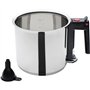 Bain-marie - GSW - 16 cm - 1, 5 L - Double paroi et réservoir - Induction - Acier inoxydable