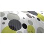 Parure de lit microfibre - HOME LINGE PASSION - BULLES DE REVE - Housse 140 x 200 cm + 1 taie d'oreiller 63 x 63 cm - Gris