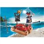 PLAYMOBIL - Valisette Pirates - Garçon - Canon et projectiles - 22 pieces - A partir de 4 ans