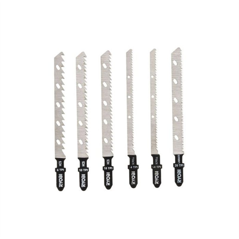 Image secondaire de Jeu de 6 lames spéciales pour scie sauteuse RYOBI One+ RAK6JSBW