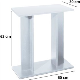 Aqua Tableau - Aqua - Tableau 60 - Blanc - Montage facile - Design moderne