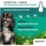 Pipettes Anti puces - VETOCANIS -  2x1 Mois sans Tiques, Puces, Moustiques - Antiparasitaire Chien 2 a 10 kg, A base de Margosa