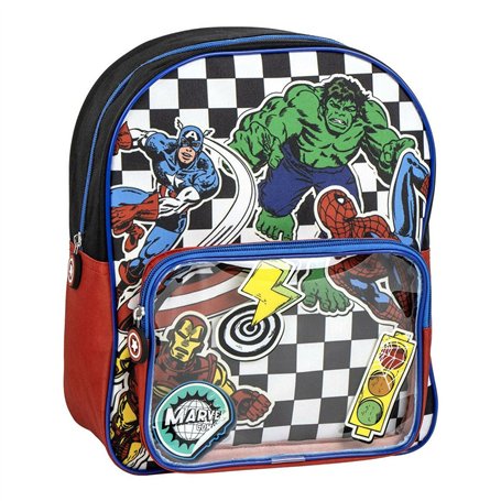 Cartable The Avengers Noir 25 x 31 x 12 cm