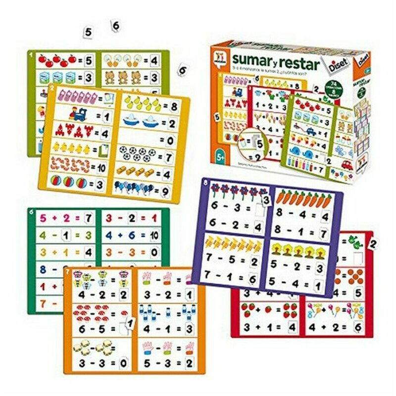 Image secondaire de Jouet Educatif Sumar y Restar Diset (ES)
