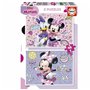 Set de 2 Puzzles Educa Minnie Mouse 48 Pièces