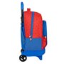 Cartable à roulettes Super Mario Rouge Bleu (33 x 45 x 22 cm)