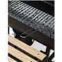 Barbecue a charbon - COOKING BOX - MIKE EVOLUTION - 142 X 57 X 112 cm - Noir