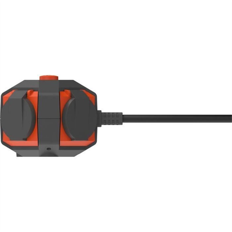 Power Globe - QUARX - IP44 - 4 prises, interrupteur, câble 3m