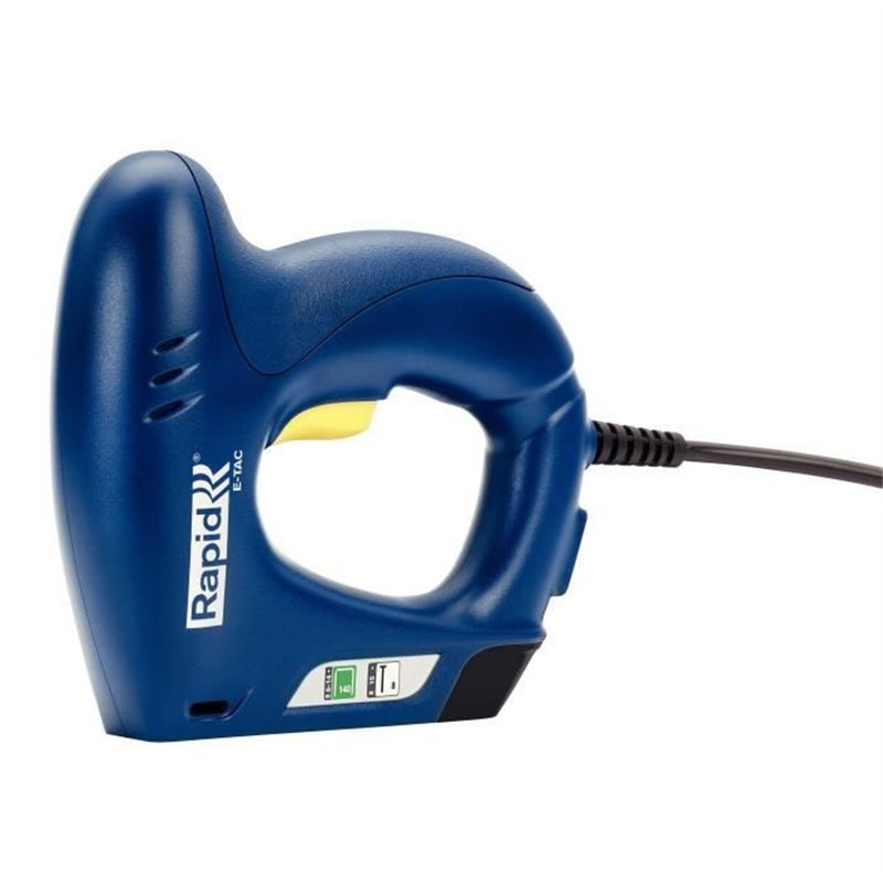 Agrafeuse-cloueuse - Rapid - E-TAC Dual - Filaire - Electrique - Confortable