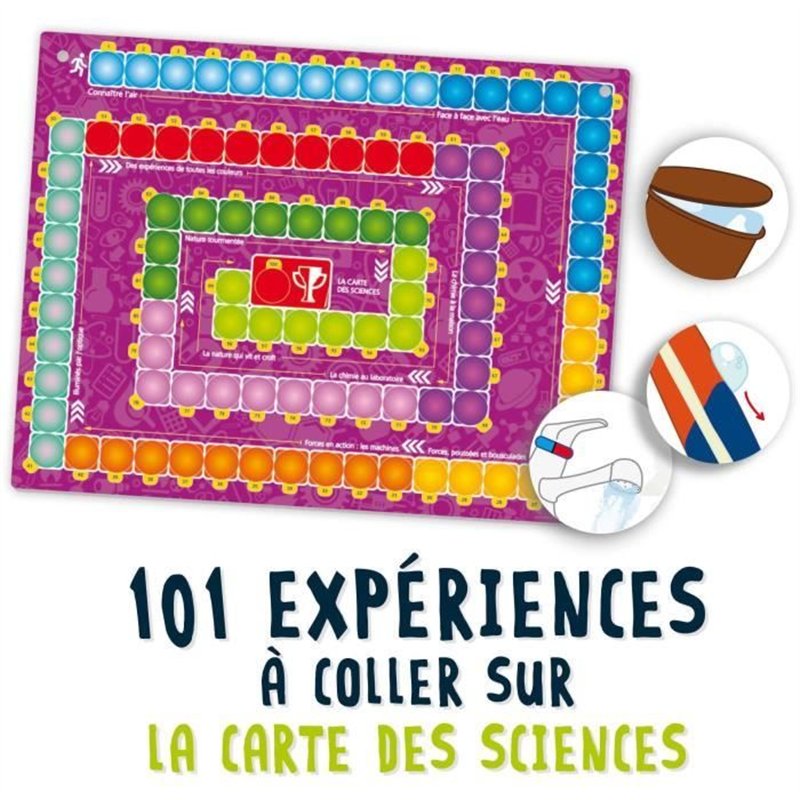 Image secondaire de Le super laboratoire de mes 101 premières expériences - Kit Scientifique - I'M A GENIUS