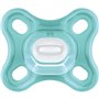 Sucette Physiologique MAM - Lot de 2 - Silicone Souple et Doux - Bleu/Vert