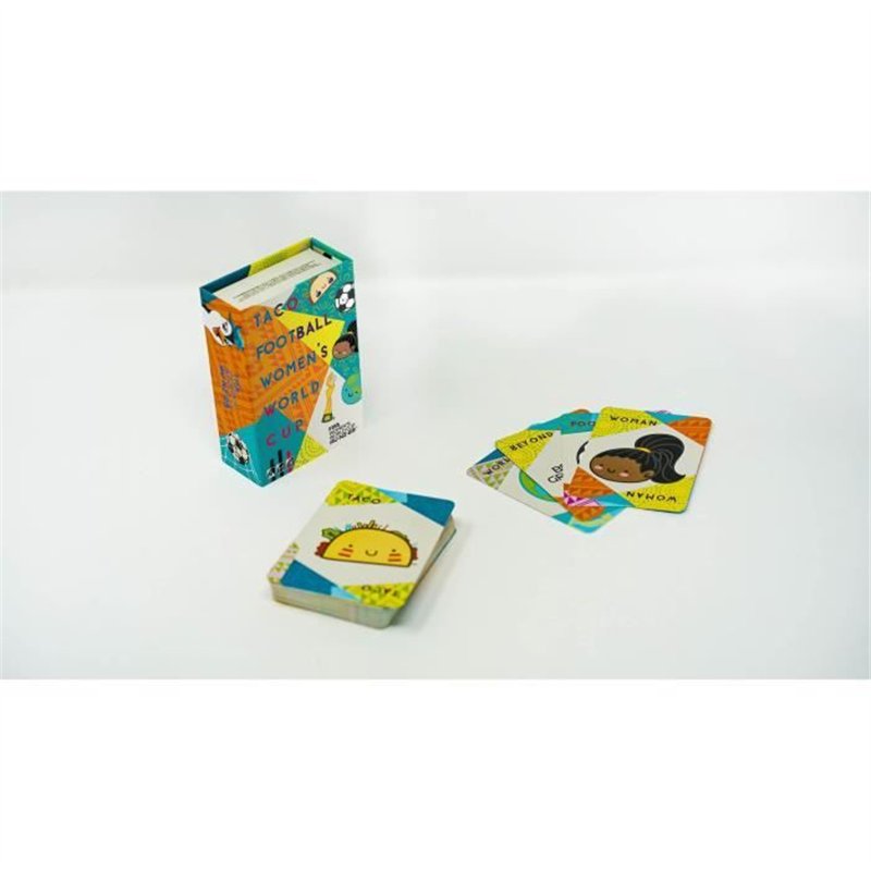 Taco Football Women's World Cup - Jeu d'ambiance - BLUE ORANGE - Rapidité et observation - Des 8 ans