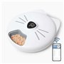 Fontaine a eau pour chat - CATIT - PIXI - 2,5L - Avec LED - Trois réglages de débit d'eau - Rose pale