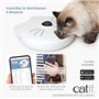 Fontaine a eau pour chat - CATIT - PIXI - 2,5L - Avec LED - Trois réglages de débit d'eau - Rose pale