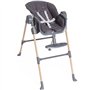 Chaise haute - CHICCO - Polly Essential - 0/3 ans - Gris Coal