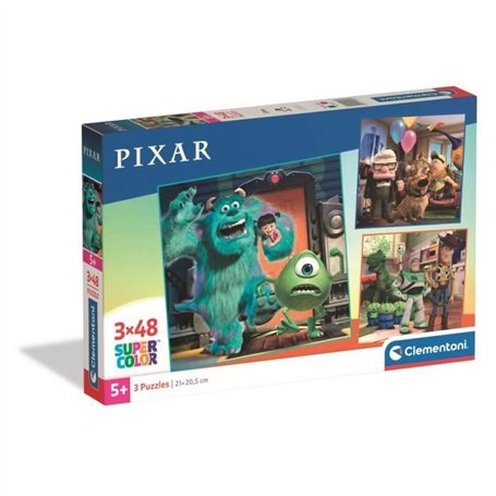 CLEMENTONI - 3x48 pieces - Disney Pixar