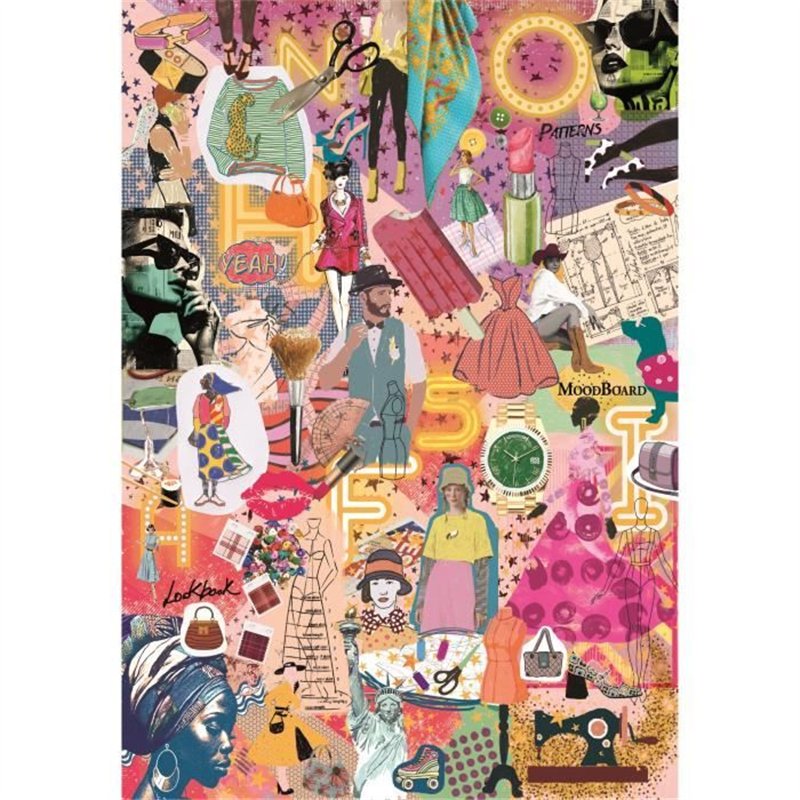 Image secondaire de CLEMENTONI - Compact 1000 pieces - More is more - Fashion & Design