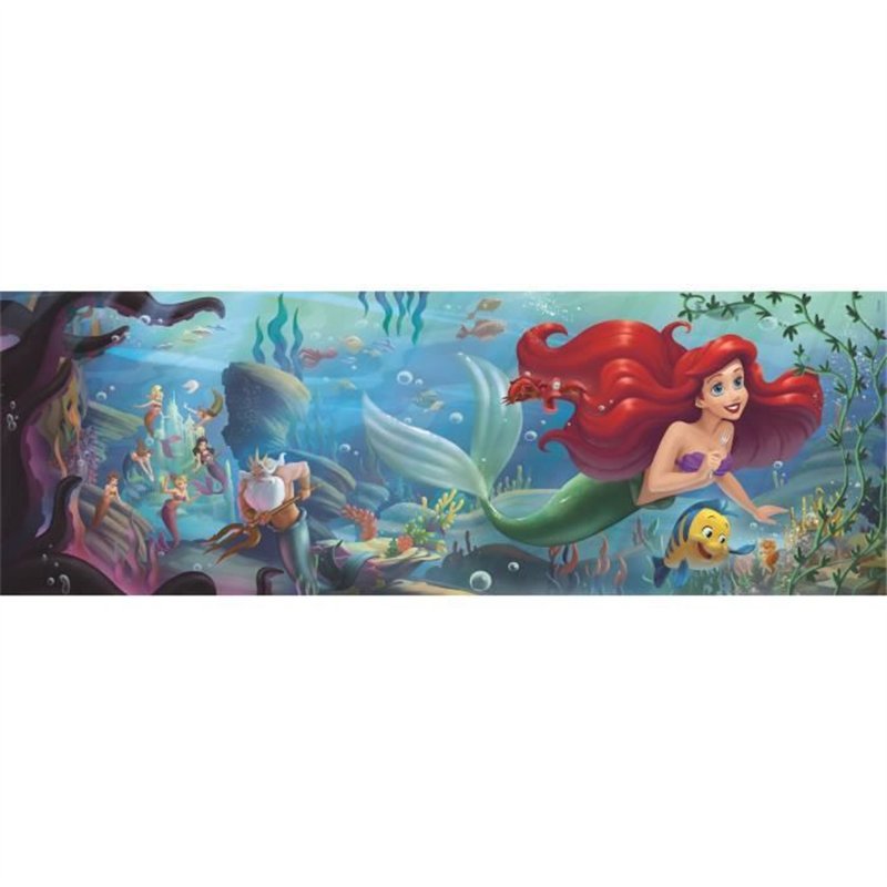 Image secondaire de CLEMENTONI - Compact 1000 pièces Panorama - La Petite Sirène