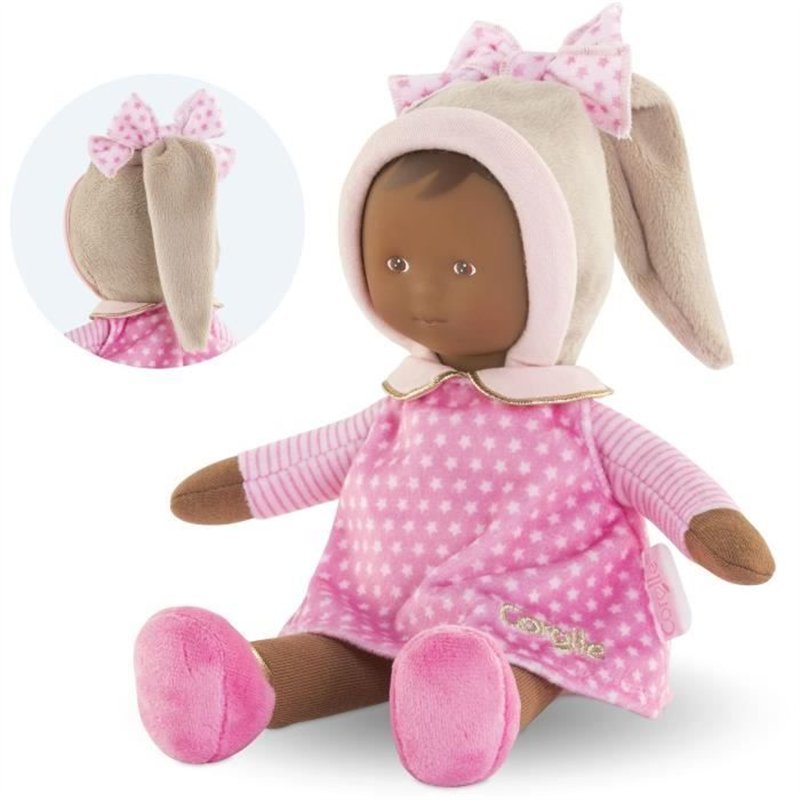 Image secondaire de Doudou - COROLLE - Miss Rose Reves d'Étoiles - 25 cm - Dès la naissance