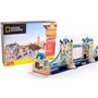 Puzzle 3D - Tower Bridge - Jeu de construction - EXPLORA - 120 pieces - Des 8 ans