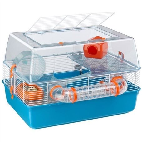 Cage - FERPLAST - DUNA FUN - 55 x 47 x 37,5 cm - Bleu